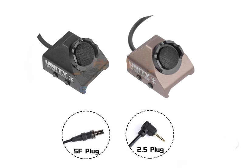 Công tắc đèn pin gắn ray Unity Hot Button