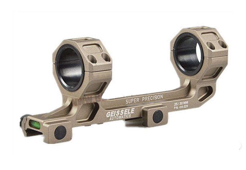 Chân Scope Geissele Automatics 25/30mm, Màu tan